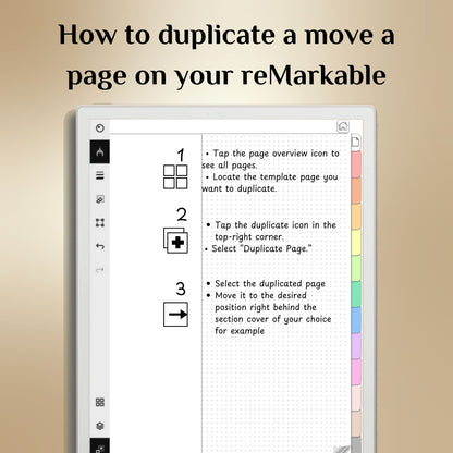Move Customizable Notebook