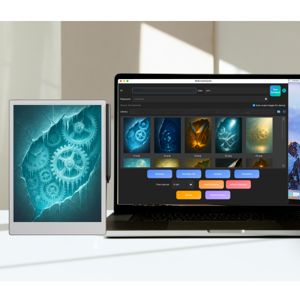 ReScreenCycle (Mac Edition) — Custom Sleep Screen Manager for reMarkable