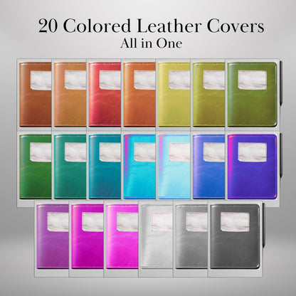 Covers for reMarkable Paper Pro Notebook Remarkable Template Colored Notebooks Covers Digital Notebooks Bundle for reMarkable