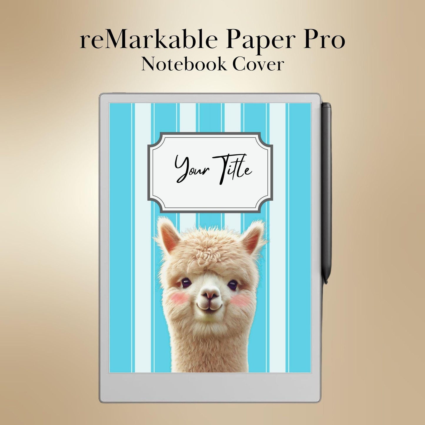 Cover for reMarkable Paper Pro Template Colored Notebook Cover Pages Digital Notebook Bundle for reMarkable Notebook Cover Fun covers