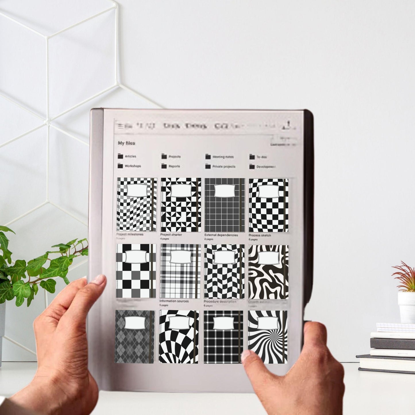 Notebook Covers & Sleep Screen Bundle – reMarkable 1 & 2 Templates for Digital Notebook Customization
