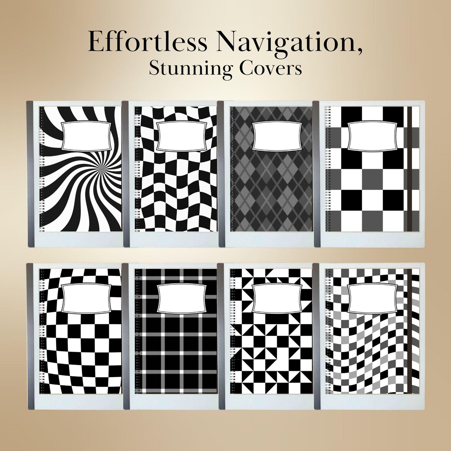 Notebook Covers & Sleep Screen Bundle – reMarkable 1 & 2 Templates for Digital Notebook Customization