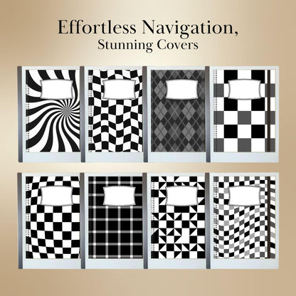 Notebook Covers & Sleep Screen Bundle – reMarkable 1 & 2 Templates for Digital Notebook Customization