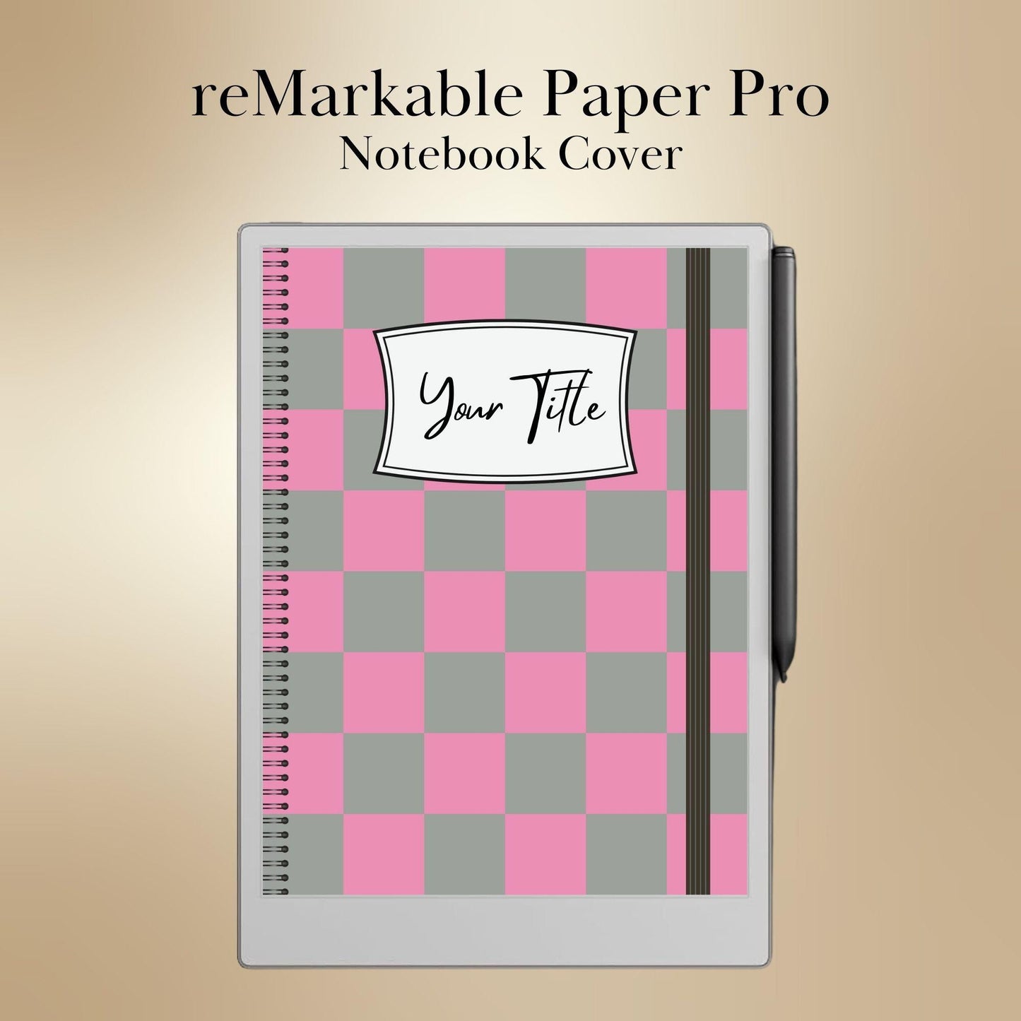 Covers for reMarkable Paper Pro Template Colored Notebook Cover Pages Digital Notebook Bundle for reMarkable Notebook e-ink digital covers