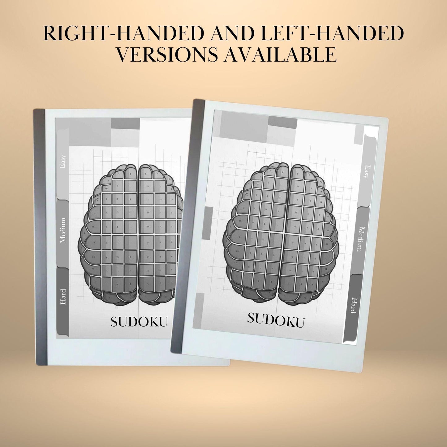 Sudoku Puzzle Book for reMarkable 2 Template Hyperlinked Sudoku remarkable Game reMarkable 2 puzzle remarkable2 e-ink template