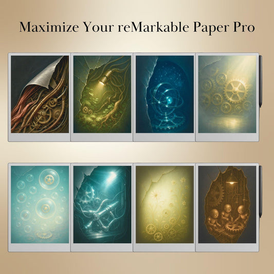 Sleep Screen Bundle for reMarkable paper Pro | Remarkable Templates | Digital Sleep Screen | reMarkable Paper Pro Templates