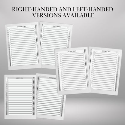 Supernote Productivity Bundle Templates: Hyperlinked Notebook, To-Do Tracker, Meeting Notes Templates for E-Ink tablets (Digital Download)