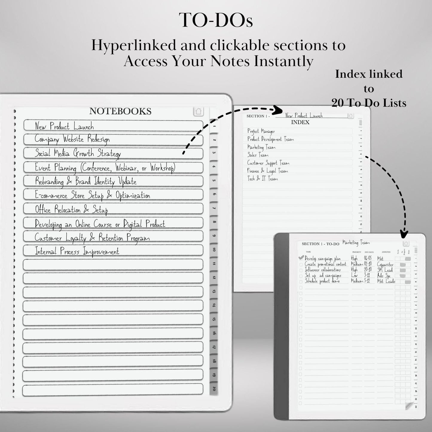 Kindle Scribe — Productivity Bundle, notebook, to-do & meeting notes