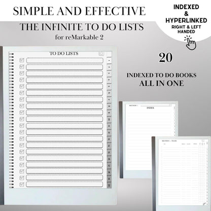 reMarkable 2 — To-Do Notebook, productivity planner