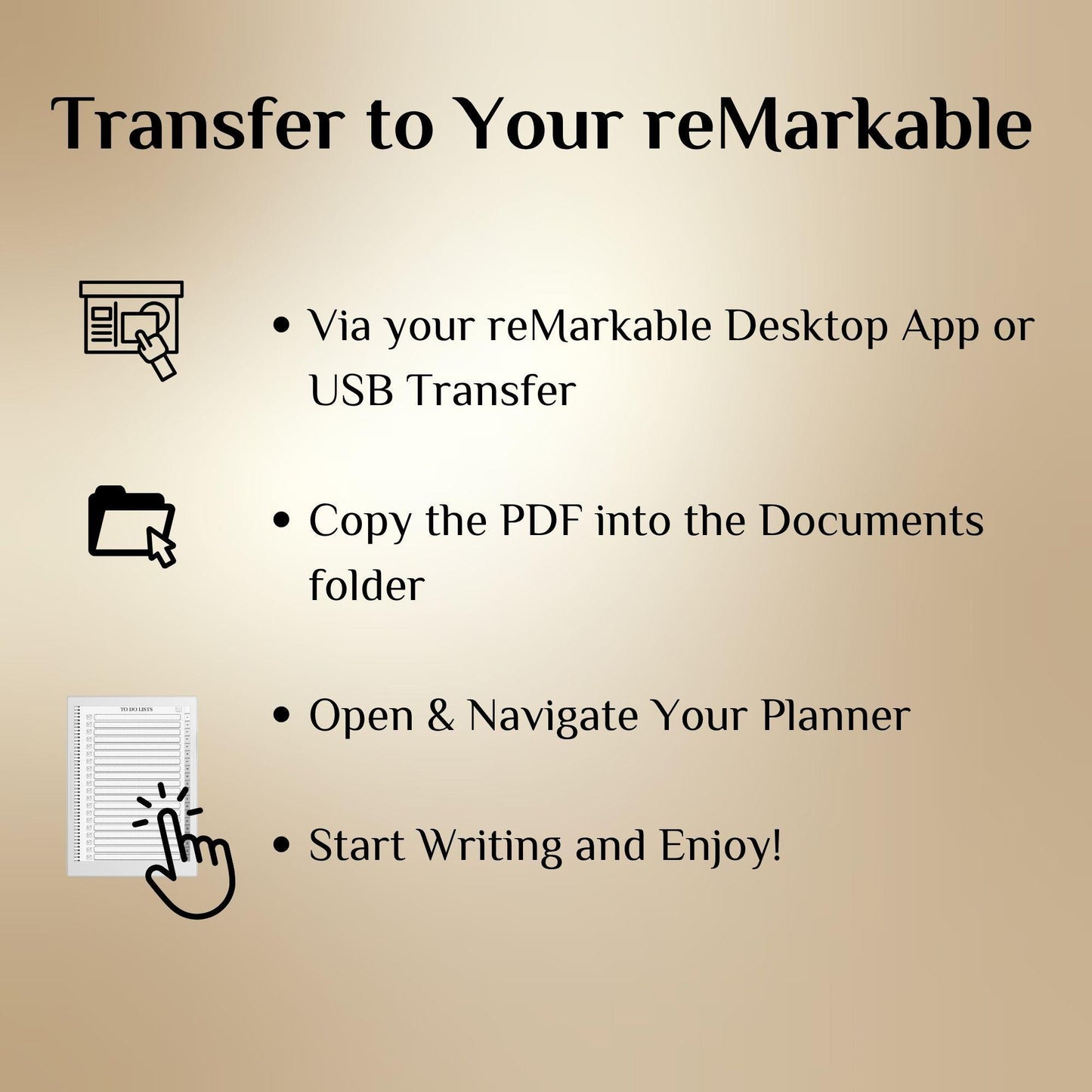 Supernote Meeting Notes Template: Hyperlinked Digital Notebook, Task Tracker and Productivity Template for eink tablet (PDF Download)