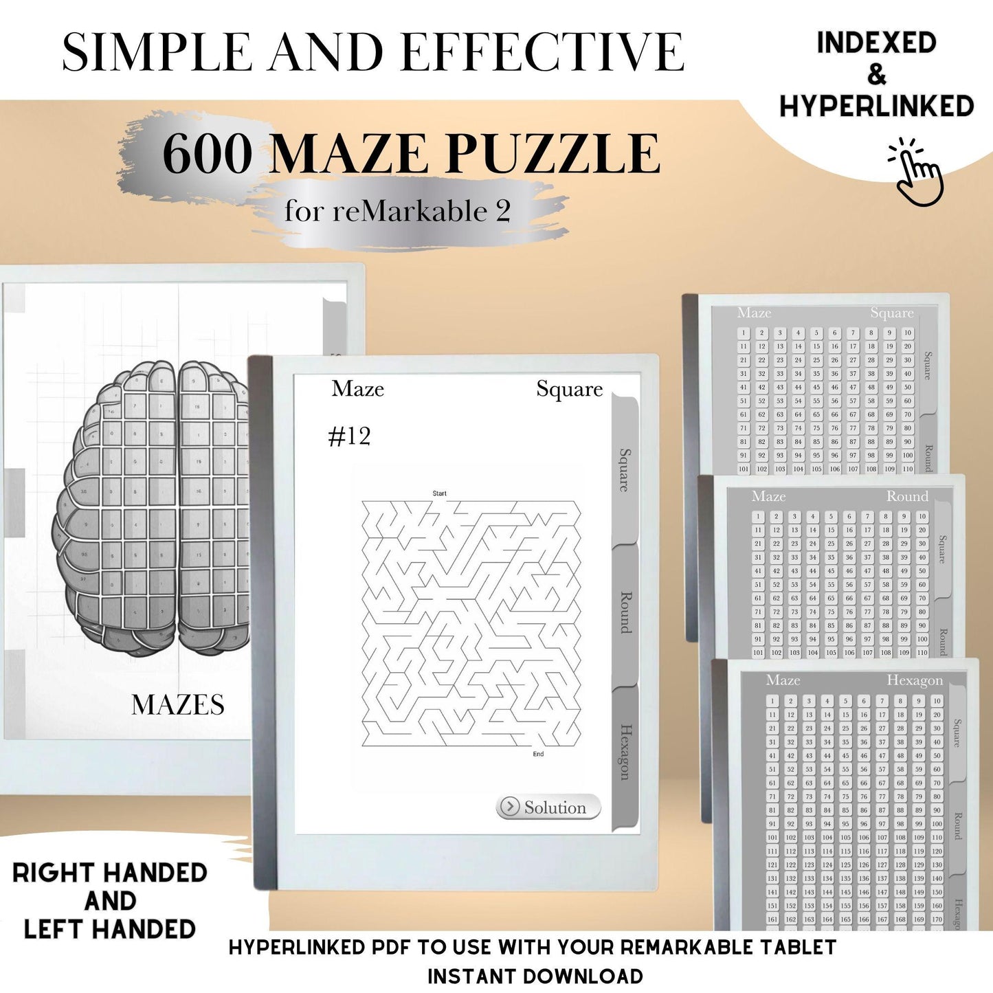 reMarkable 2 Mazes