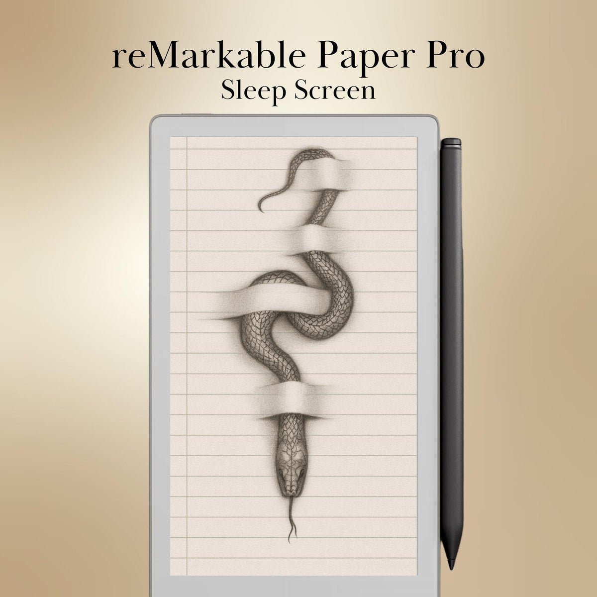 reMarkable Paper Pro Move — Creative Sleep Screens, lock screen art