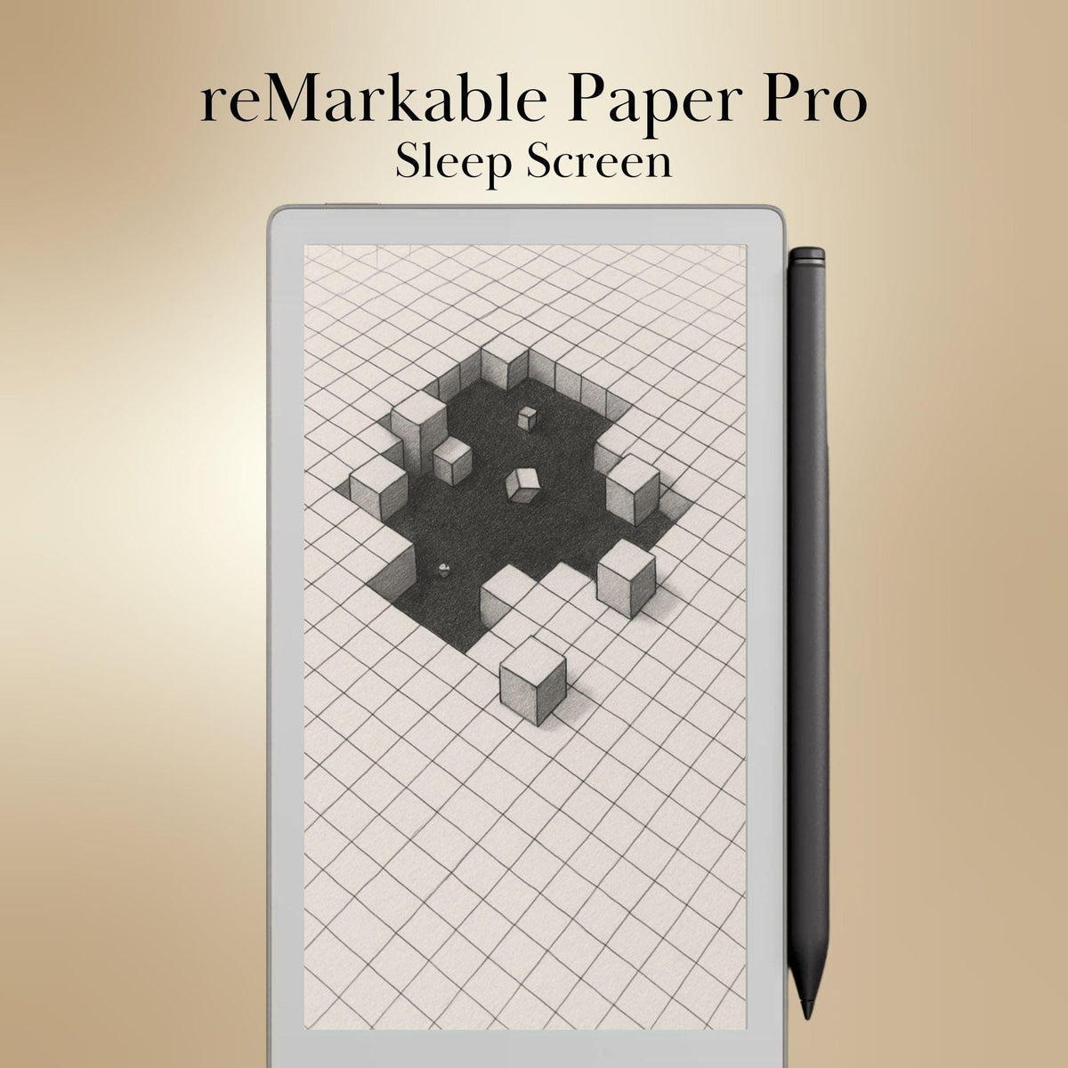 reMarkable Paper Pro Move — Creative Sleep Screens, lock screen art