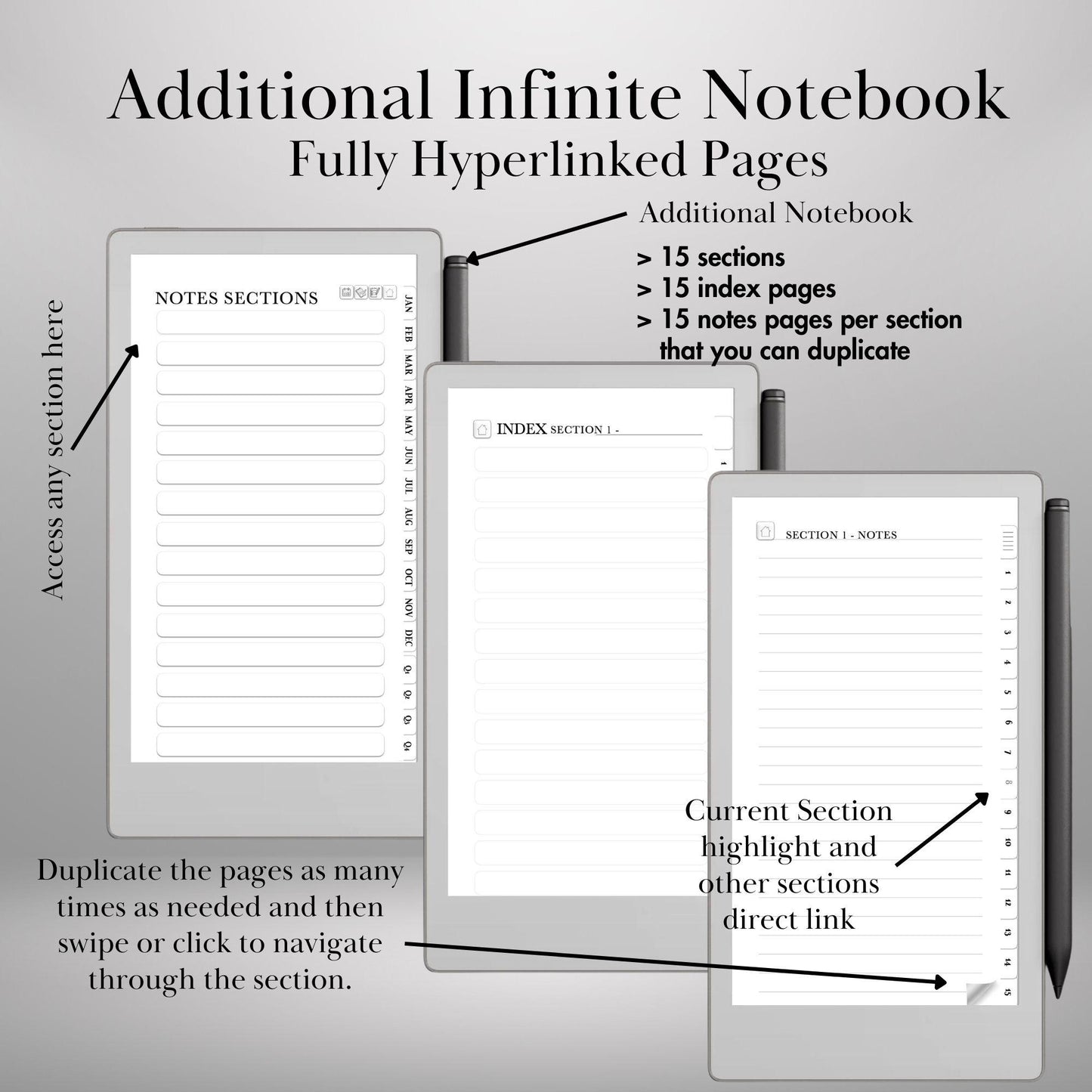 reMarkable Paper Pro Move — Daily Planner 2026, hourly daybook
