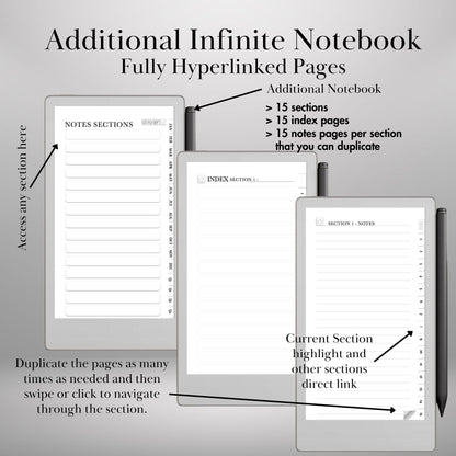 reMarkable Paper Pro Move — Daily Planner 2026, hourly daybook