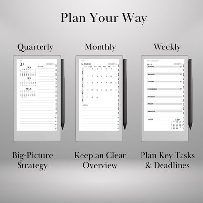 reMarkable Paper Pro Move — Daily Planner 2026, hourly daybook