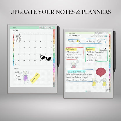 reMarkable Paper Pro & 2 — Stickers Bundle, 5 packs copy-paste