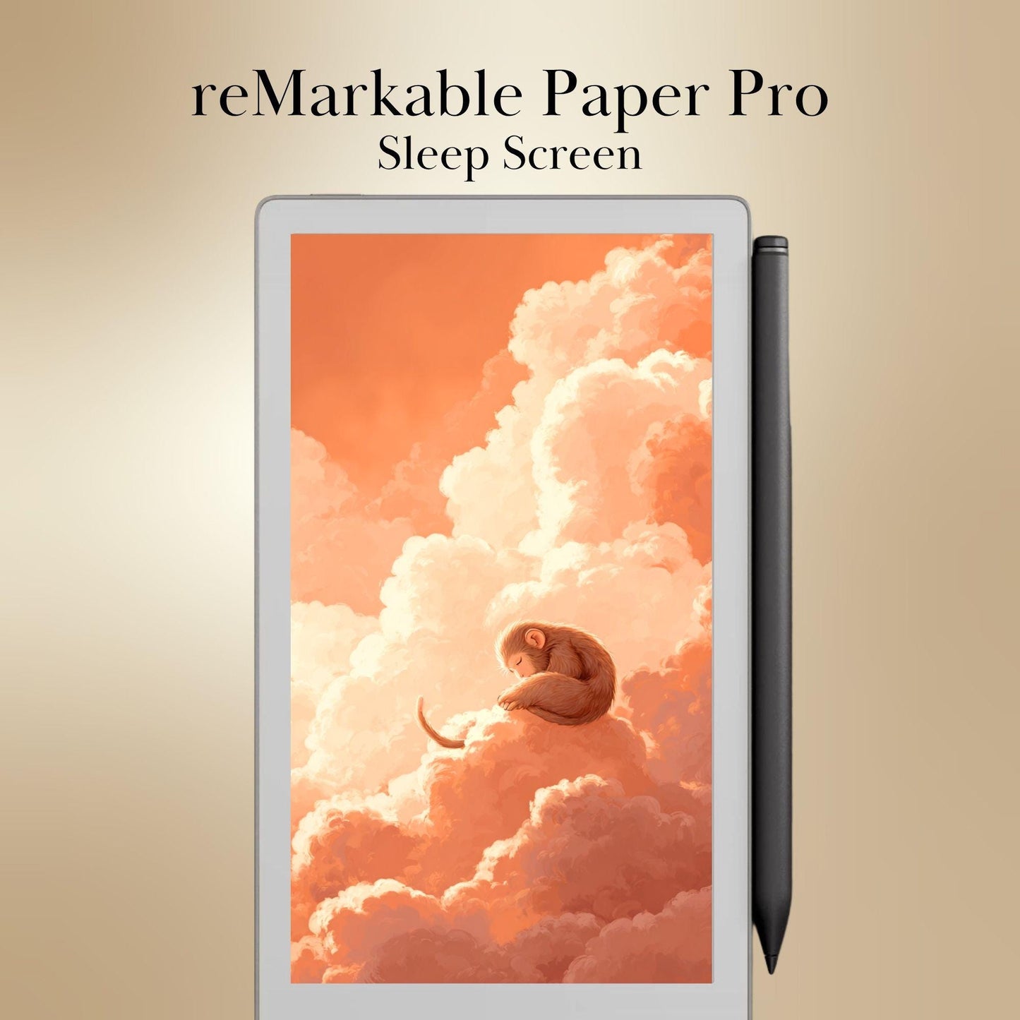 reMarkable Paper Pro Move — Mystic Animals Sleep Screens