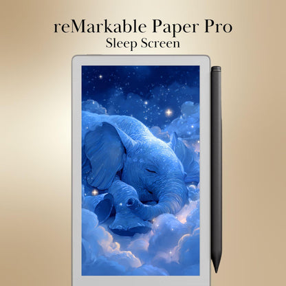 reMarkable Paper Pro Move — Mystic Animals Sleep Screens