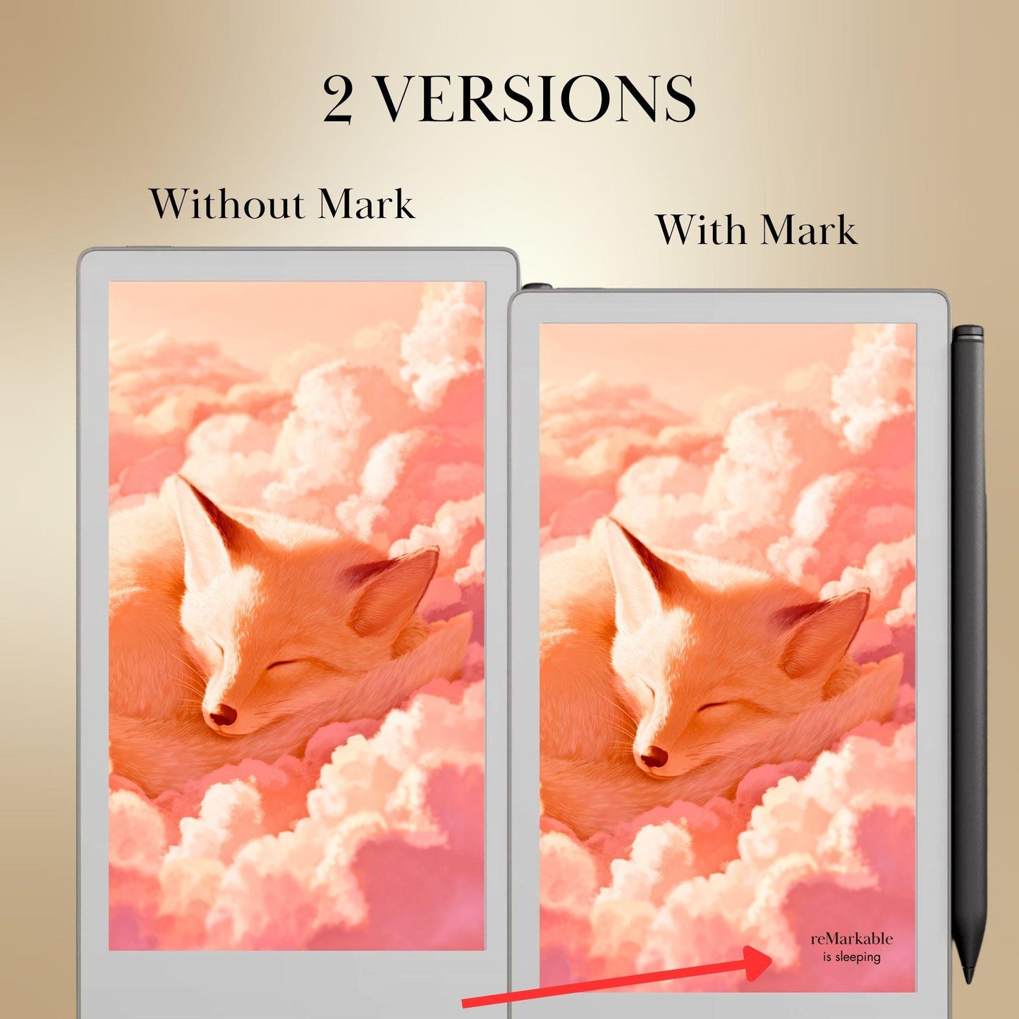 reMarkable Paper Pro Move — Mystic Animals Sleep Screens
