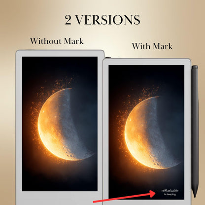 The Moon Light Sleep Screens Bundle for reMarkable Paper Pro Move: Celestial Designs Remarkable Paper Pro Move Templates (Digital Download)