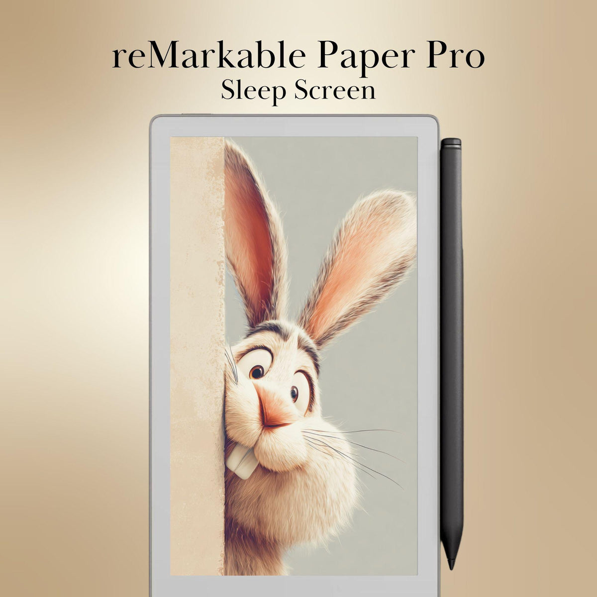 reMarkable Paper Pro Move — Cartoon Animals Sleep Screens