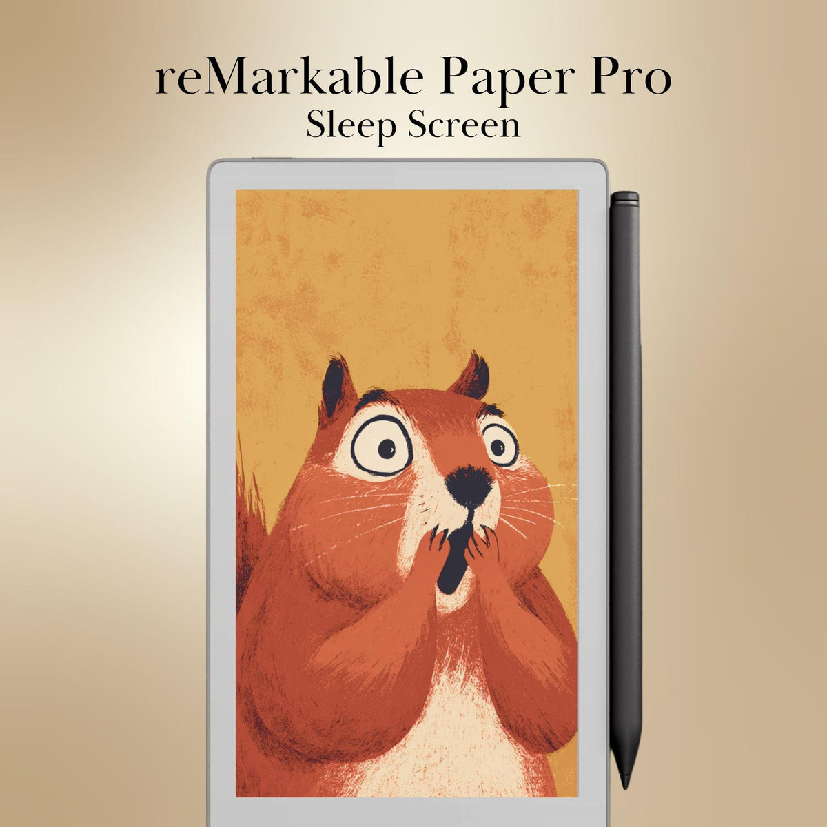 reMarkable Paper Pro Move — Cartoon Animals Sleep Screens
