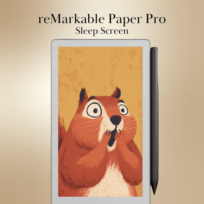 reMarkable Paper Pro Move — Cartoon Animals Sleep Screens
