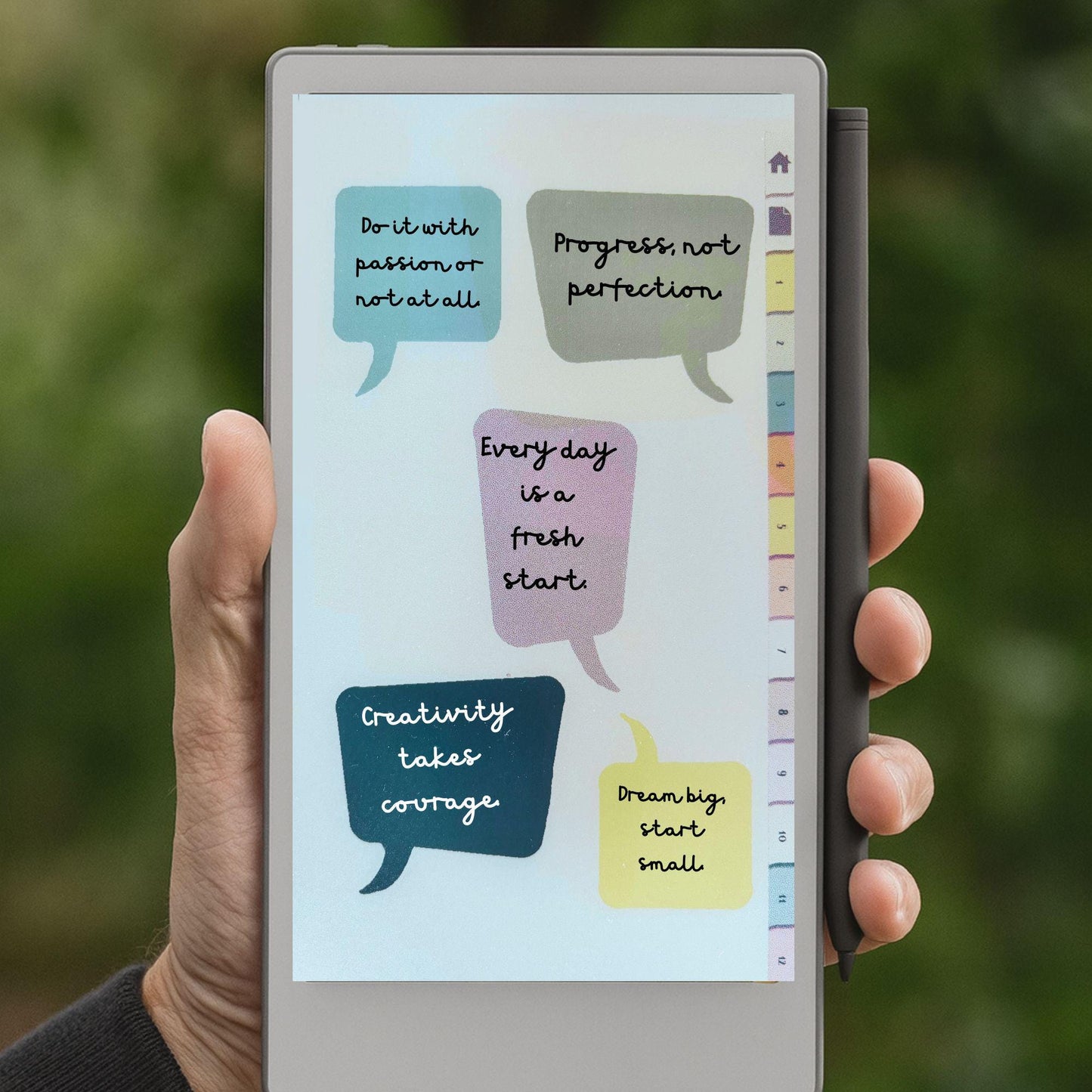 reMarkable Paper Pro Move — Stickers Bundle, 5 packs copy-paste