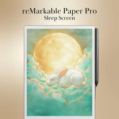 reMarkable Paper Pro — Mystic Animals Sleep Screens, Japanese-inspired