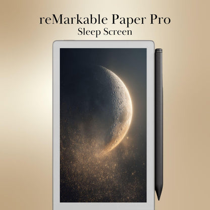 The Moon Light Sleep Screens Bundle for reMarkable Paper Pro Move: Celestial Designs Remarkable Paper Pro Move Templates (Digital Download)