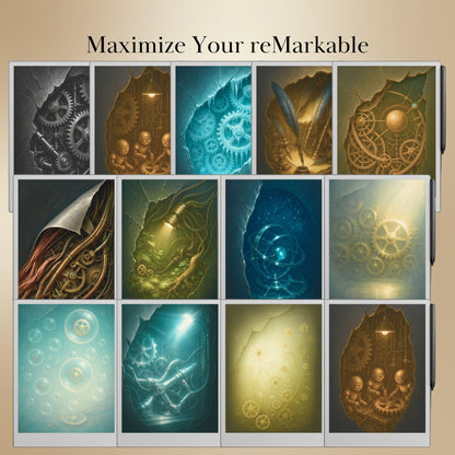 Sleep Screens Mega Bundle for reMarkable 2 & Paper Pro: 12 Themes • 150+ Designs • Customization Tool Included | Digital Download