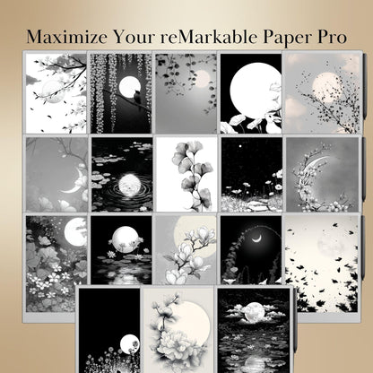 Sleep Screens Mega Bundle for reMarkable 2 & Paper Pro: 12 Themes • 150+ Designs • Customization Tool Included | Digital Download