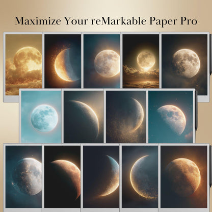 Sleep Screens Mega Bundle for reMarkable 2 & Paper Pro: 12 Themes • 150+ Designs • Customization Tool Included | Digital Download