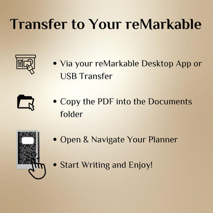 reMarkable Paper Pro Move — Notebook Bundle, lined grid dotted blank & A–Z