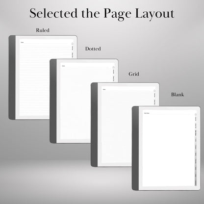 Custom Notebook Template Creator for Kindle Scribe | Personalized Template | Build Your Own Hyperlinked tabs Notebook