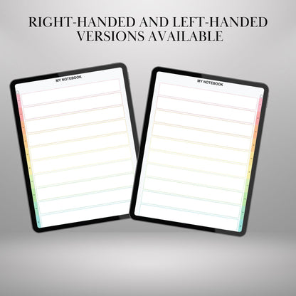 Custom Hyperlinked Notebook Creator | Build Your Own Digital Notebook with tabs in 1 Minute | Goodnotes, Notability, Noteshelf & PDF Apps