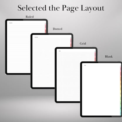 Custom Hyperlinked Notebook Creator | Build Your Own Digital Notebook with tabs in 1 Minute | Goodnotes, Notability, Noteshelf & PDF Apps