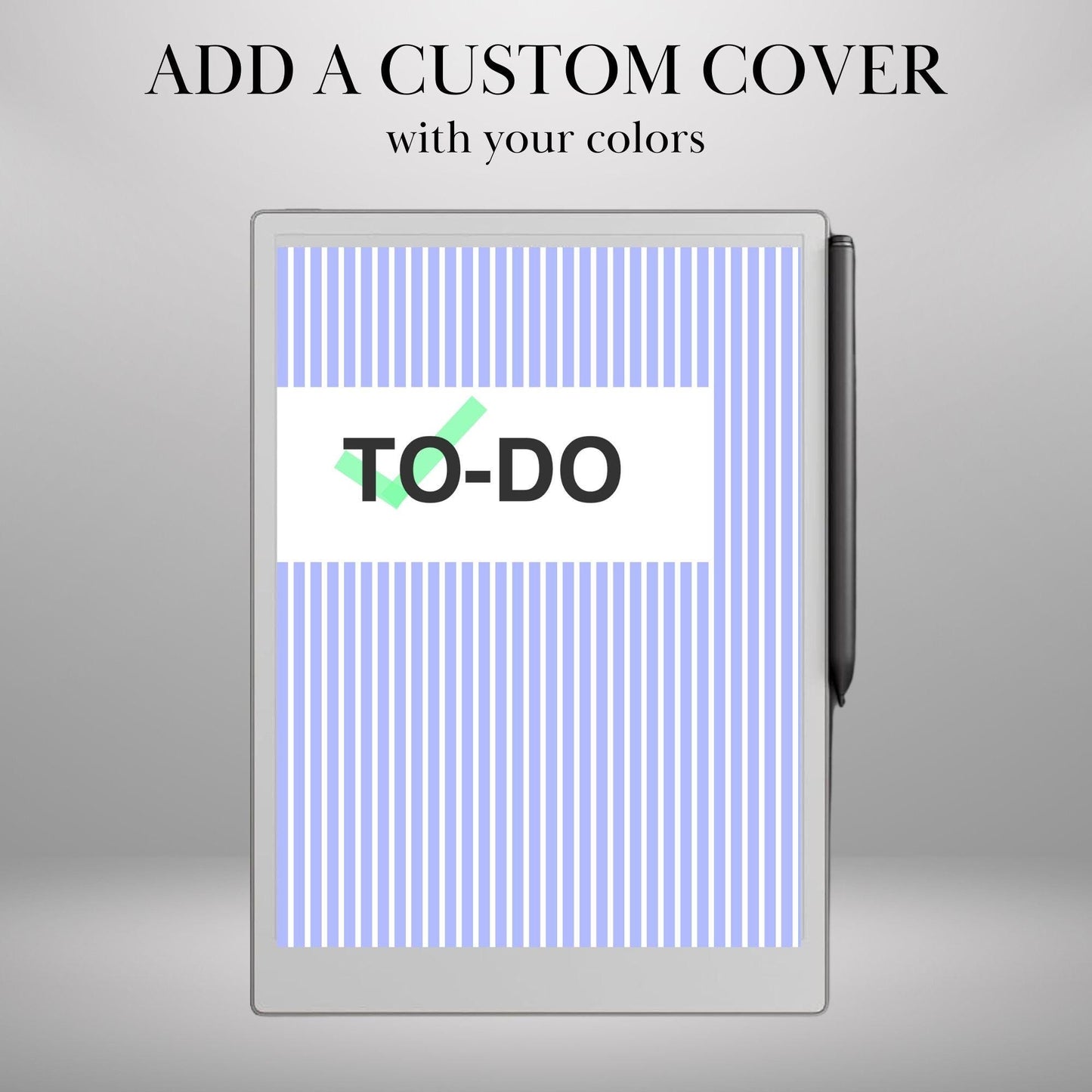 Custom To Do Lists Template Creator for reMarkable Paper Pro Move, rM2: Build Your Own Personalized Hyperlinked Task Planner Template