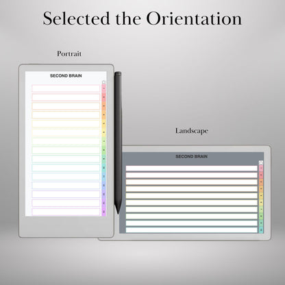 Custom Infinite Notebook Template Creator for reMarkable Paper Pro, Move, rM2: Personalized Template | Build Your Own Hyperlinked Notebook
