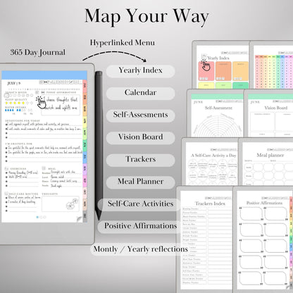 reMarkable Paper Pro Move — Self Care Journal, Wellness & Habit Planner