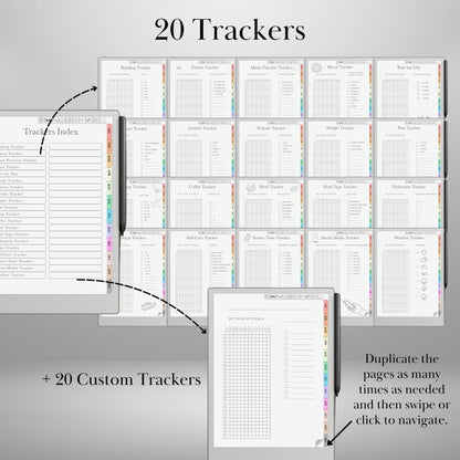 reMarkable Paper Pro Move — Self Care Journal, Wellness & Habit Planner