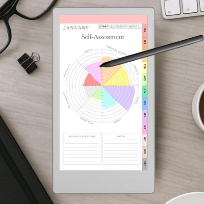 reMarkable Paper Pro Move — Self Care Journal, Wellness & Habit Planner