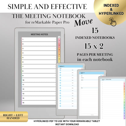 reMarkable Paper Pro Move — Meeting Notes, prep & action plan