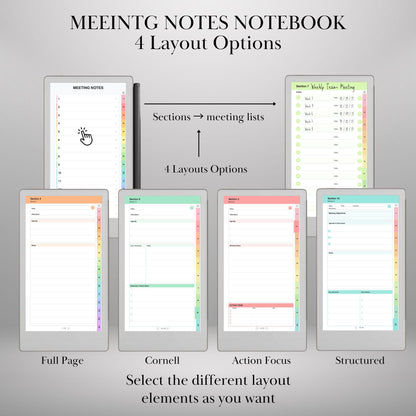 reMarkable All Devices — Custom Productivity Bundle Creator, 4 Notebooks
