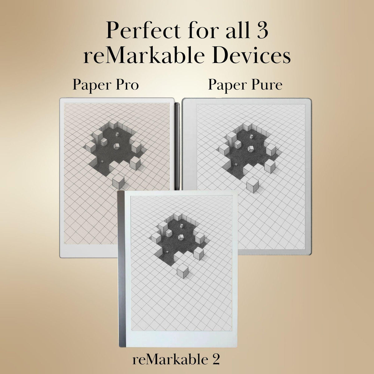 reMarkable Paper Pro — Creative Sleep Screens, lock screen art