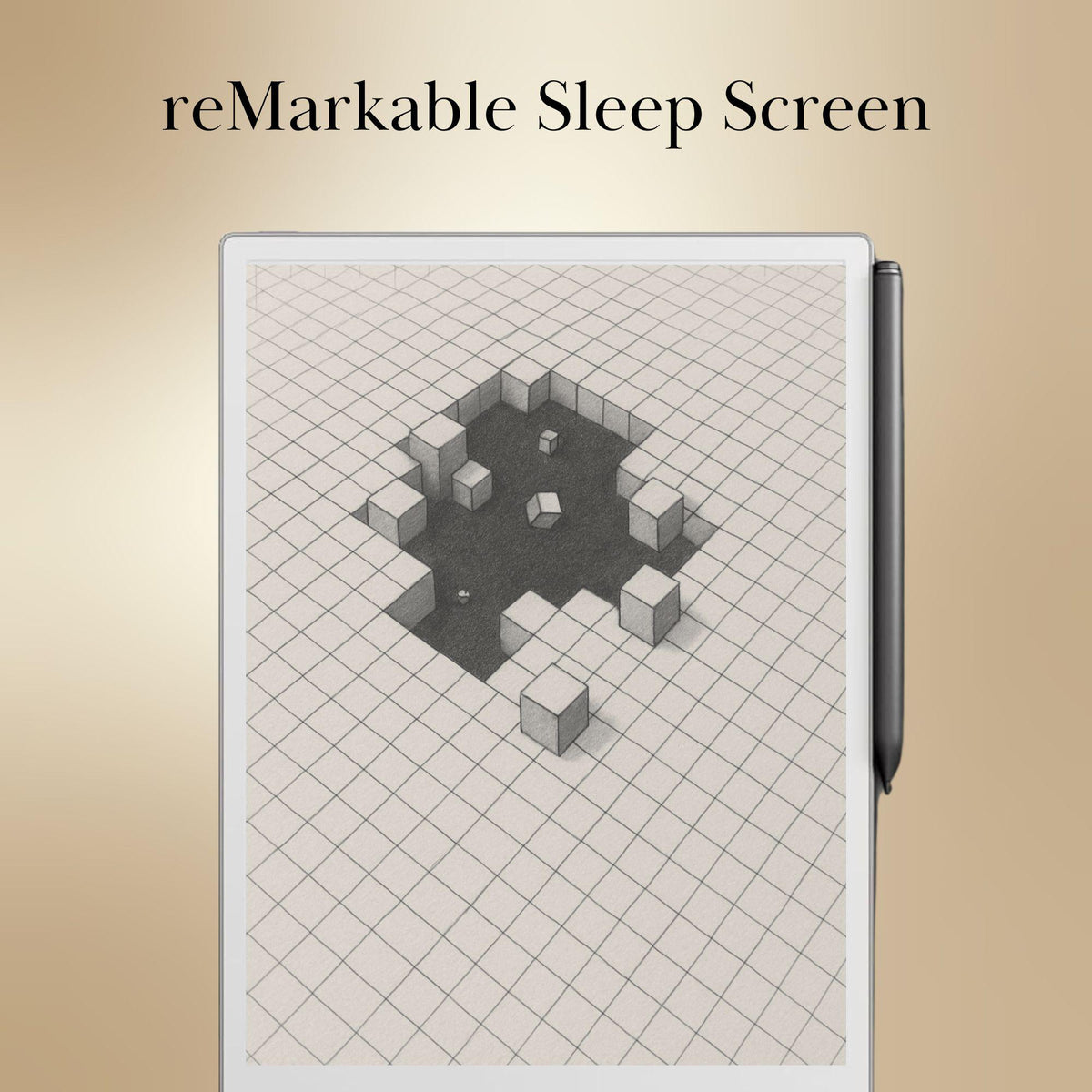 reMarkable Paper Pro — Creative Sleep Screens, lock screen art