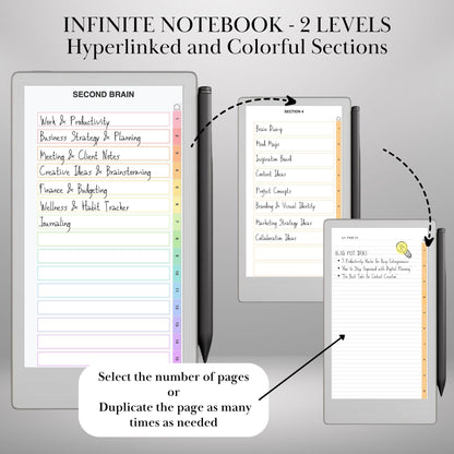 reMarkable All Devices — Custom Productivity Bundle Creator, 4 Notebooks