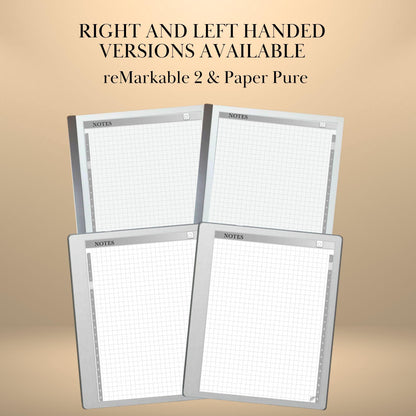 reMarkable Paper Pure — Notebook Bundle, Lined, Grid, Dotted & Blank