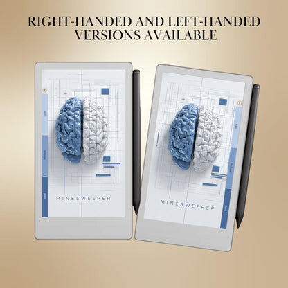 reMarkable Paper Pro Move — Minesweeper Puzzle Book, 1000+ brain games